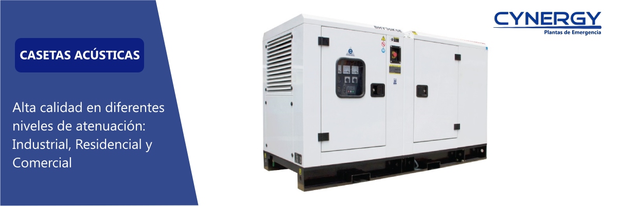Fabricacion de Casetas Acusticas para plantas de emergencia